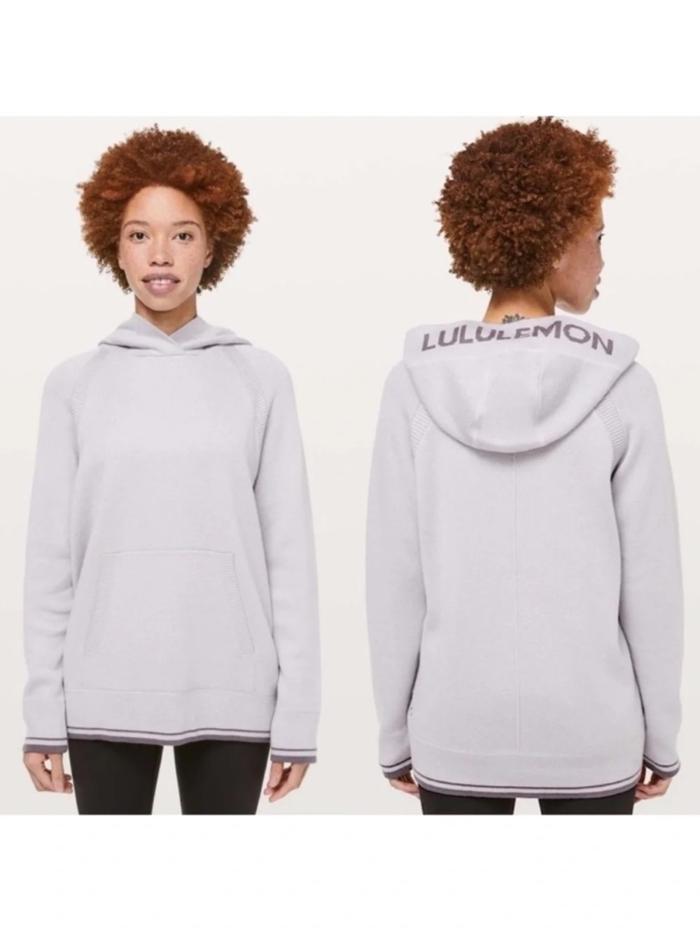 Lululemon Soothe Away Cashmere Blend Hoodie Stargaze 8